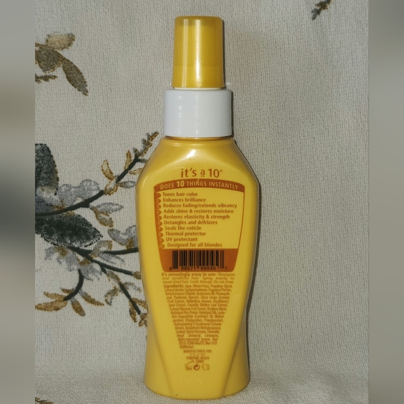 It's a 10 Miracle Leave-In for Blondes 4oz- New ☆Discontinued Formula, Rare, HTF - Picture 3 of 3